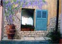 Trompe l'oeil sur mur