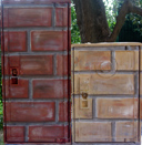 Trompe l'oeil sur coffret EDF