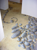 Trompe l'oeil au sol